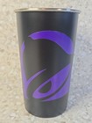 Taco Bell Relive The Decades Limited Edition 2000s Metal Tumbler Cup Pepsi