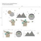 Lambs   Ivy Star Wars The Mandalorian The Child baby Yoda Wall Decals