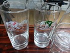 Greyhound Dog Racing Racetrack Barware Cocktail Glasses Vintage
