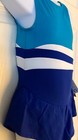 Gk Ice Figure Skate Dress Girls Small Microfiber Slvls Royal Sz Cs Orig  63 95