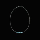 Native American Hematite   Campitos Turquoise Necklace