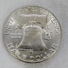 1956 Franklin Half Dollar Fbl In Bu Condition