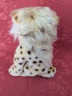 Hansa Lion Plush Cream With Black Spots Sitting Tagged Collectible Toy