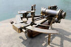 Antique Brass Working Marine Sextant Collectible Vintage Nautical Ship Astrolabe