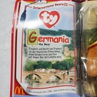 1999 Beanie Baby Mcdonalds Ty Germania The Bear International New In Box Rare