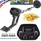Lcd Display 10  Metal Detector Gold Digger Deep Sensitive Hunter Coil Waterproof