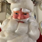 Vintage 1950 Santa Claus In Chimney harold Gale  52    Store Display Xvc