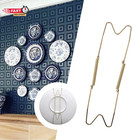 8 10 12 14 16inch Plate Hangers For Walls Plate Dish Hangers Stainless Steel Dec