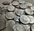 1964 Jfk Half Dollar 90  Silver Uncirculated Toners  Imperfect  Bin  1 Coin Each