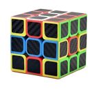 Speed  Cube 3x3x3 Black Puzzle Cube 3x3 Carbon Fiber Party  Birthday Gift  Toy