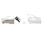 8 Pack Cat8 Rj45 Network Ethernet Shielded Plug Cable Connector End Clear Boot