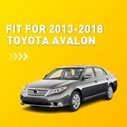 Middle Console Lid Armrest Leather Cover Trim Black For Toyota Avalon 2013-2018