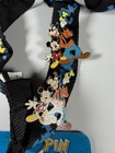 Disney Pin Trading Lanyard Lot Mickey Goofy Donald Pins Disneyland Wdw Set