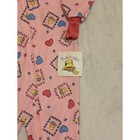 Vtg Nwt Kid Vantage Paddington Bear Pink Blanket Sleeper Footed Pajamas 3t Usa