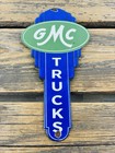 Vintage Gmc Trucks 10x5  Sales Service Dealership Gas Station Porcelain Oil Sign