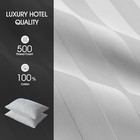  Fluffy Feather Down Pillow 100  Cotton Standard Size Pillow Set Of 2 Pack 