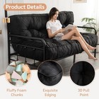  8 Inches Futon Mattress Full Size  Thick Futons Sofa Couch Bed  Floor 