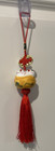 Maneki Neko Red Pendant Tassel Charm Lucky Fortune Cat Fengshui Home Car Decor