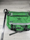 Patagonia Half Mass 15l Messenger Bag Green Reflective Padded Shoulder Laptop