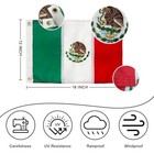 Mexican Boat Flag 12x18 Inch Embroidered Mexico Flag For Outdoor  Heavy Duty    