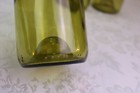 Wine Bottle Glass Tumblers 20 Oz Set Of 3 Olive Green Glass Co 