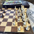 Vintage 1970 Cavalier Magnetic Travel Chess Set By Pacific Game Co 