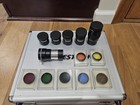 Celestron Telescope Eyepiece Filter Set Plossl Lenses   Case W  Collimation Lens