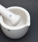 Vintage White Sanitary Porcelain Coors Usa Mortar And Pestle Apothecary Medical