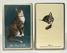 Chessie Cat Gold Gilt Playing Cards Chesapeake Railway Old Man New   Sealed Case