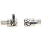 10 Pack Xfitting 1 2  Pex B X 1 2  Pex Angle Stop Valve  1 4 Turn  Lead Free