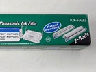 Genuine Panasonic Fax Ink Film Kx-fa92 2 Rolls Brand New Vintage