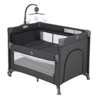 2-in-1 Baby Playpen   Bassinet  Portable Crib With Mattress  Easy Folding Sleepe