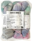 3-merino Wool Yarn Skeins Fantasy Purple Tye Dye Multi-colored 3 6 Oz Each