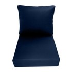 Cover Only-knife Edge 24x26x6 Replacement Outdoor Deep Seat Cushion Cover Ad101