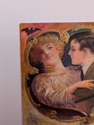 Nash H-6 Halloween Postcard Antique Ou Kid Couple Witch Owl Jol Bat 1911