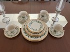 4 Lenox Gold Plated Holiday Pattern Place Settings 20 Pieces In All
