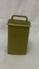 Vtg Tupperware Avocado Green 3- Piece Pickle Keeper W  Strainer  1330-5   Lid