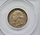 1952-s - Pcgs Ms65 Washington Quarter  90  Silver Toner   Beautiful Reverse