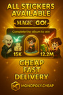 Monopoly Go 1  - 6 Star      All Stickers Available     - Instant Delivery     
