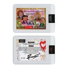 Peanuts Founding Fathers Diamond Dust Trading Card Signed By Rency S n   Of 99