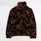 Vintage Tiace Floral Fleece Jacket Womens Size Large All Over Print