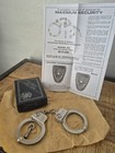 Vintage Smith   Wesson Handcuffs Model 94 Maximum Security Scarce  d serial Nib 