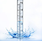 Yzdtech Plastic Rain Gauge Replacement Tube  5   Capacity Rain Gauges Replacemen