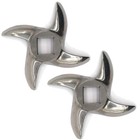 2 Pack  12 Meat Grinder Blade Stainless Steel Knife Cutter Replacement For Grind