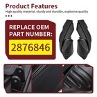 2x Hand Guards For Polaris Sportsman 300 400 450 500 550 570 800 850 1000 Xp Etx