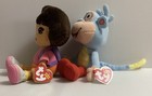 Ty  8    Dora The Explorer   8    Monkey Baby Boots New  