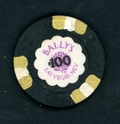 Xxrare  100 00 Bally s Las Vegas  Nevada Casino Chip