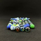 Special Offer     Kids Toys Games 60 Glass Balls Marbles Peewee 12-14 Mm Colored
