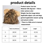 Pet Lion Mane Wig For Cats   Small Dogs Cute Headgear Hat Fancy Costum Accessory