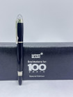Montblanc Starwalker Roller Black Body   Silver Clips Ballpoint Pen I Black Ink